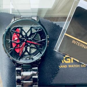 Sport Racing Cars Rim Watch